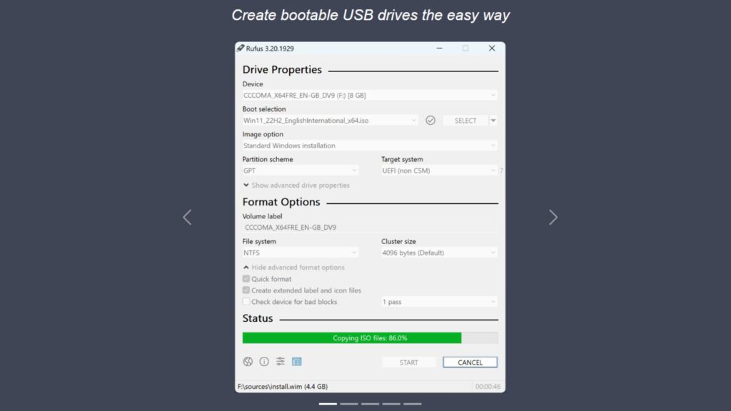 Pendrive को Rufus से Bootable कैसे बनायें?