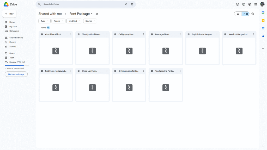 Hindi Fonts Collection Zip File Download – Free Stylish Fonts for Designers and Typists