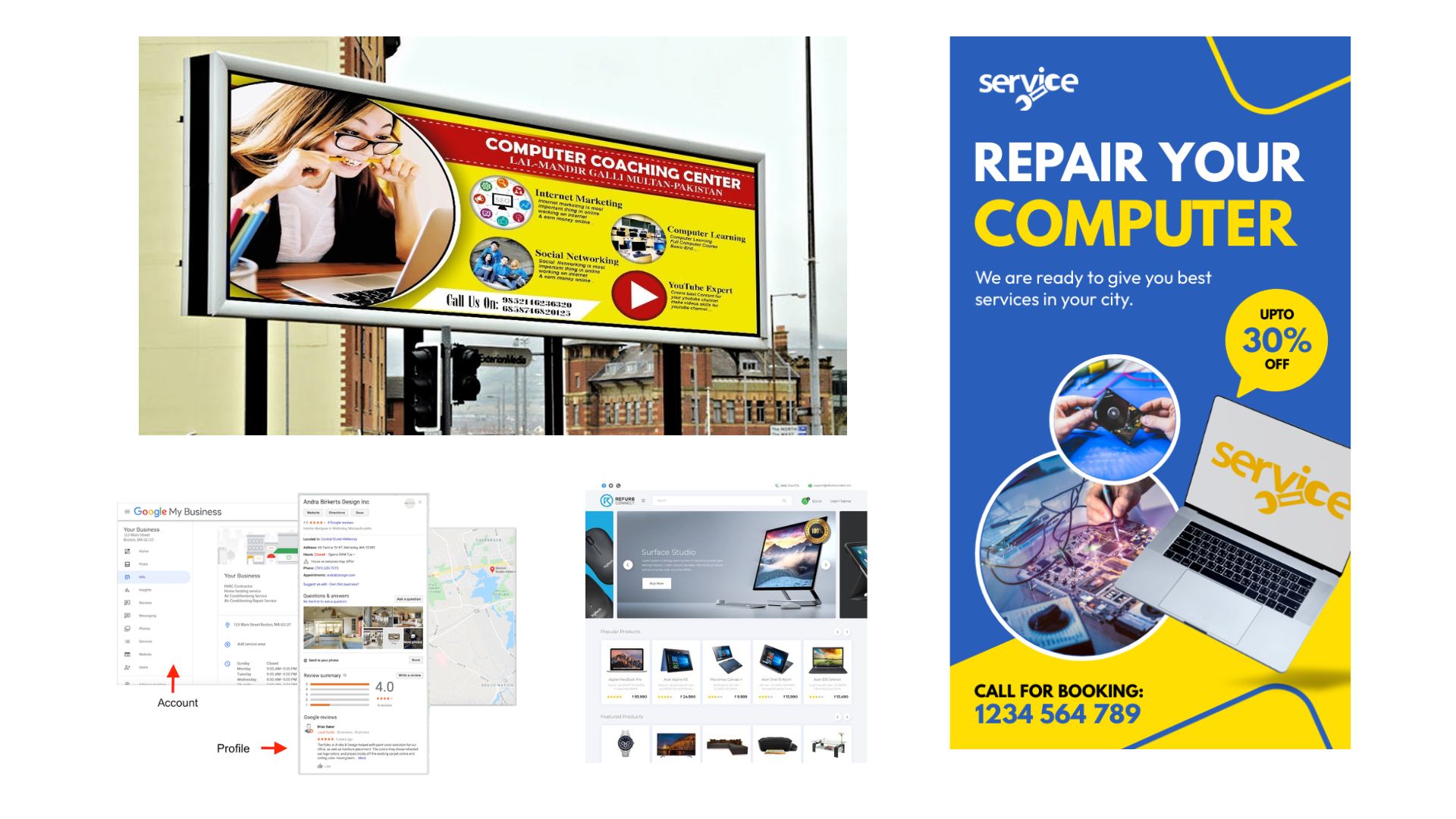 CCTV, Computer, Printer और Networking सर्विस के लिए Top Marketing Ideas