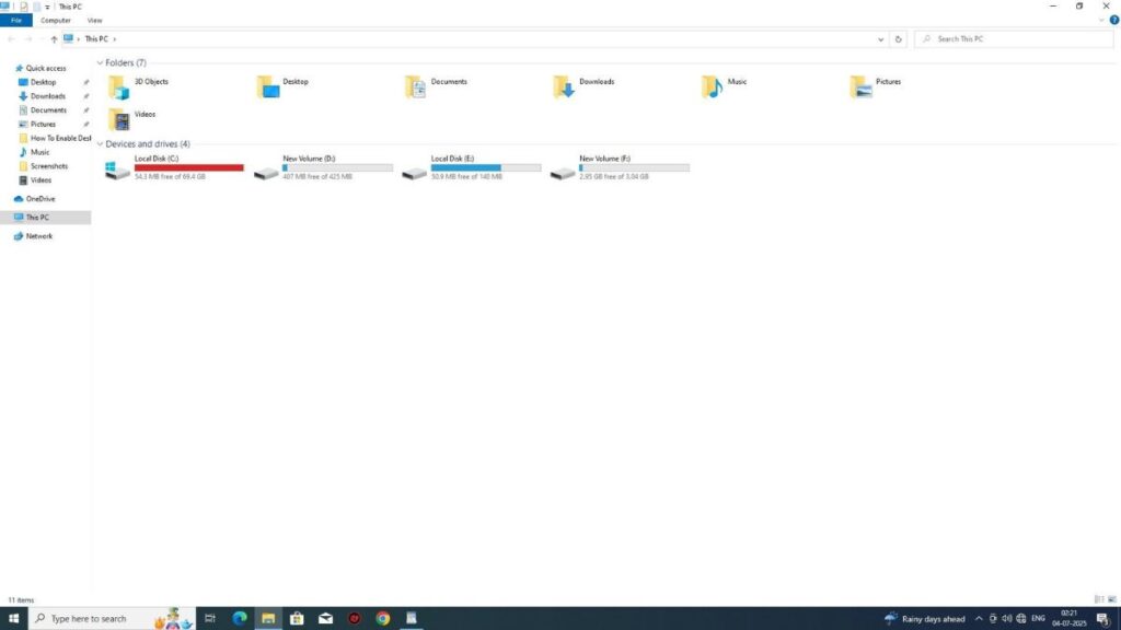 How to Extend Local Disk C Partition in Your Computer Without Corroupting Your Windows by Software 